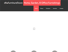 Tablet Screenshot of dfwfurniturestore.com